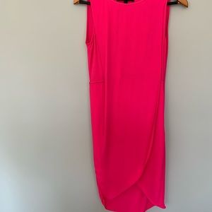 Hot pink BCBG dress